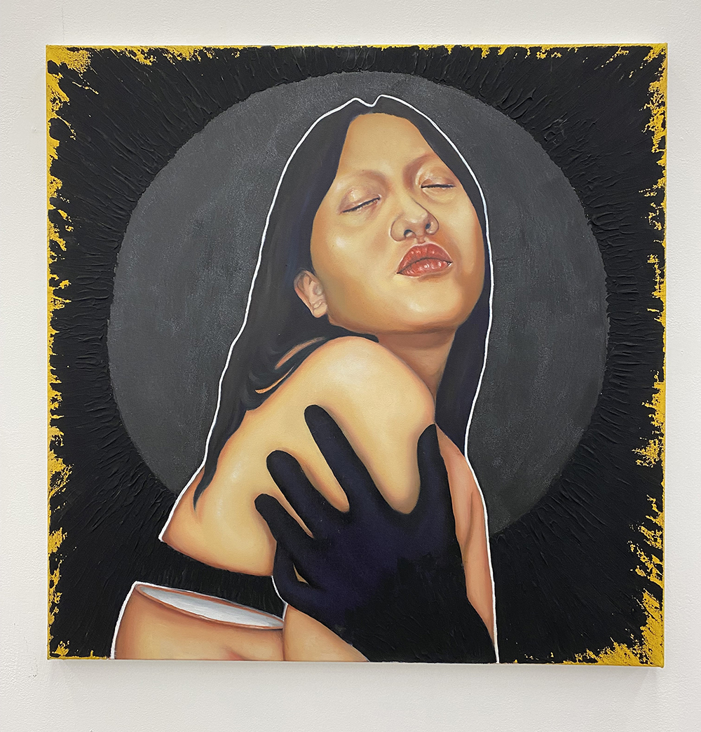 Inosente. 18 x 14 in. Acrylic on canvas. 2020