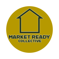 Market Ready Collective circular gold logo with house icon