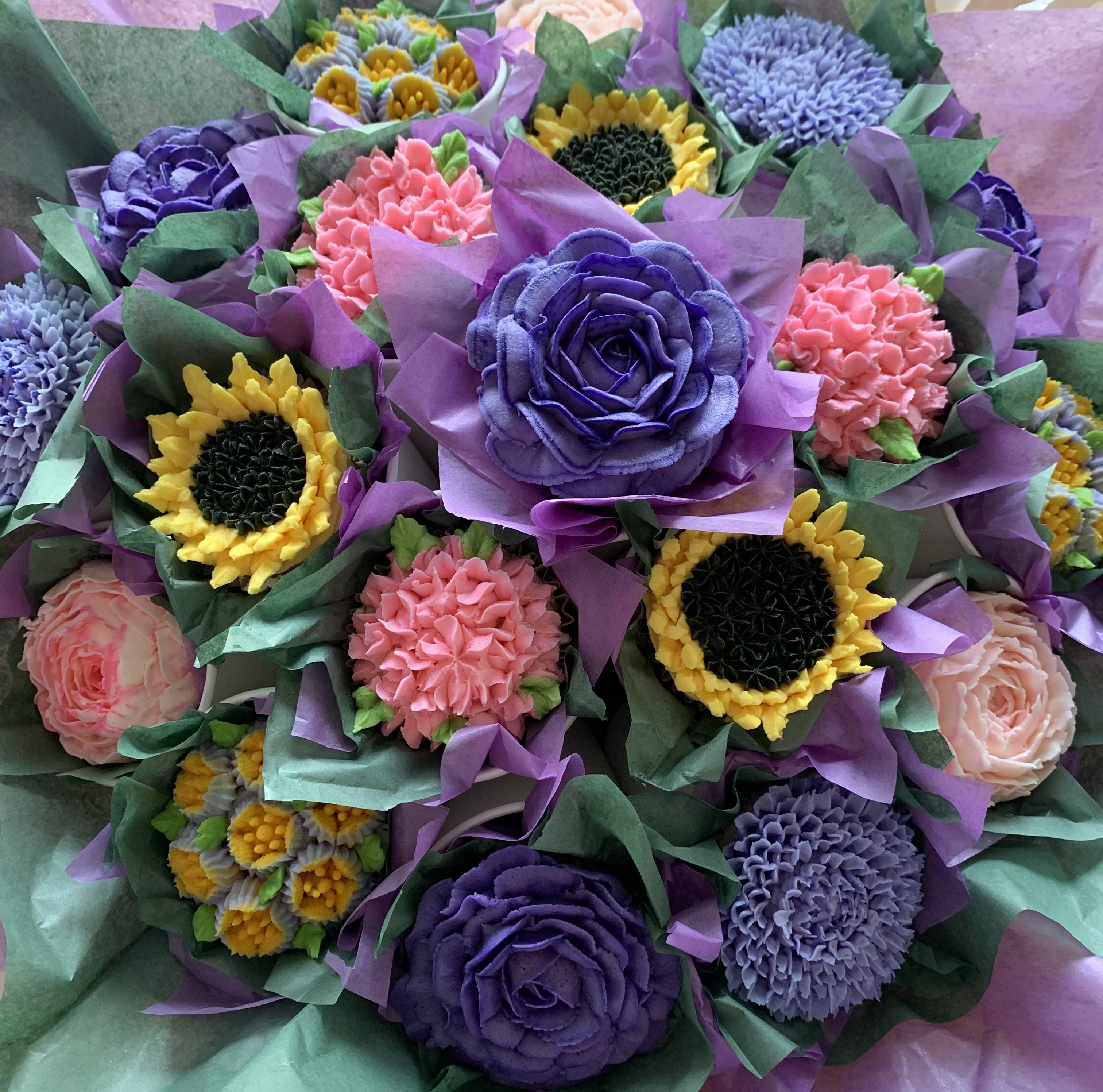 Flower Bouquet Cookies