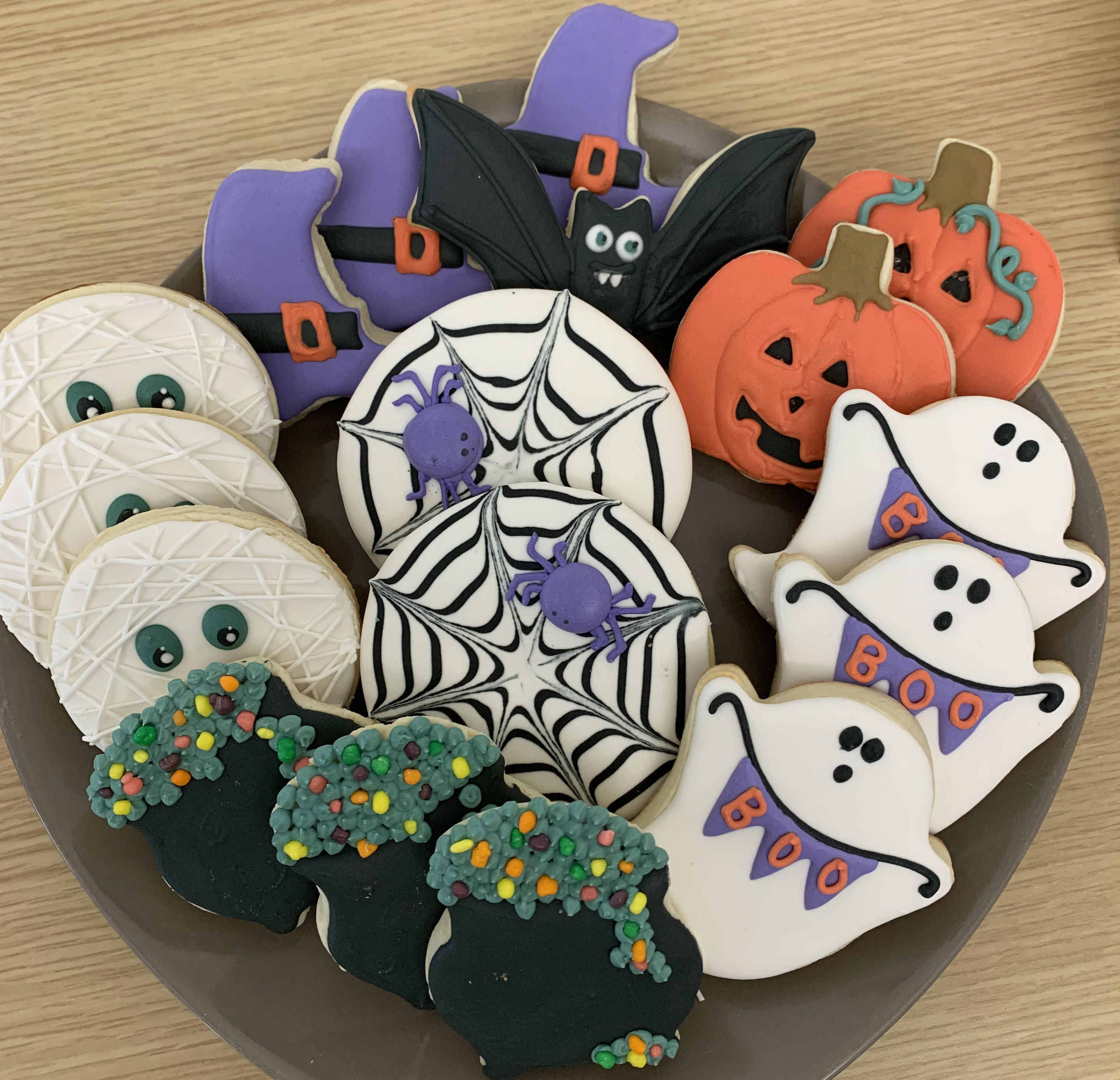 Halloween Assorted Cookies
