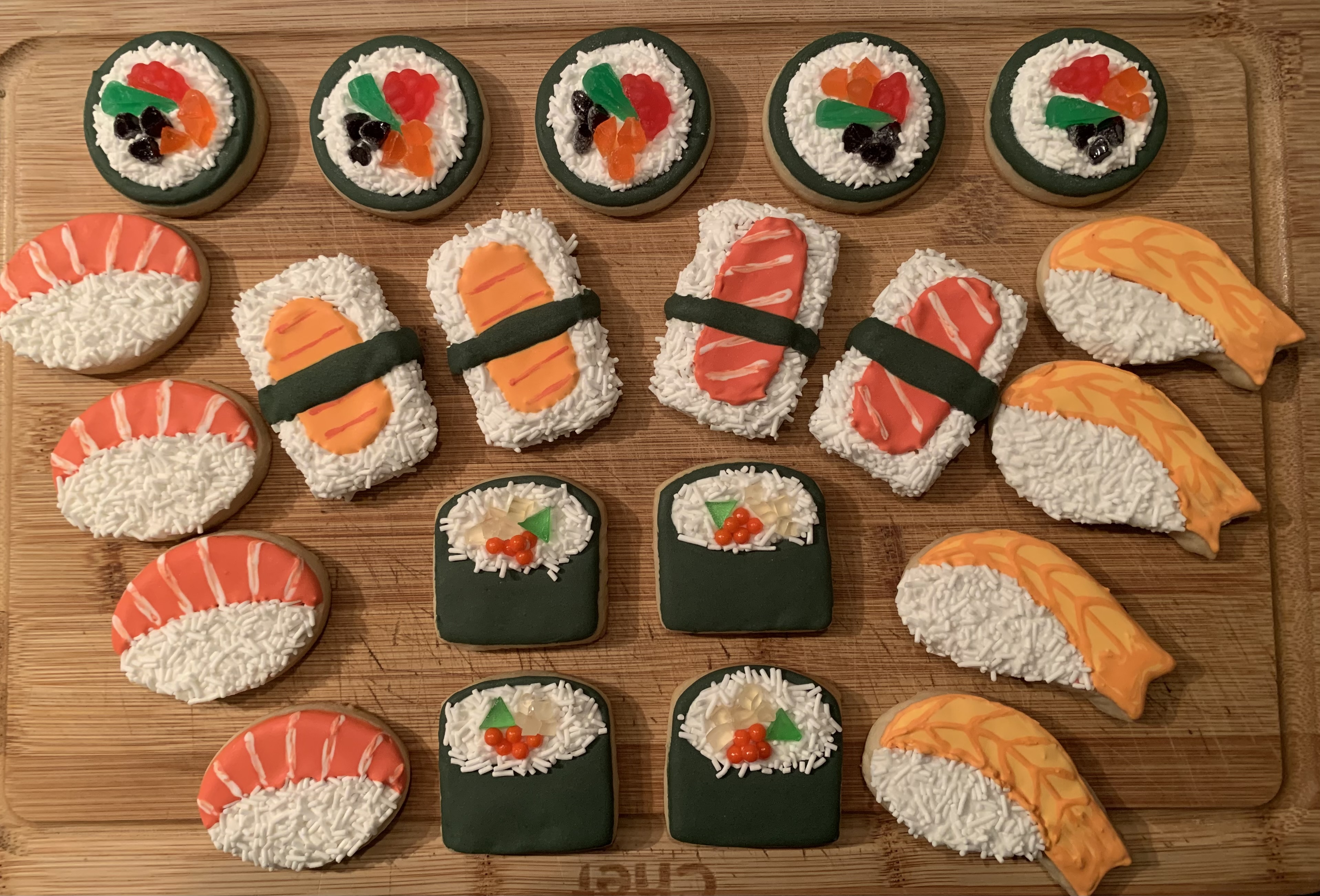 Sushi Assorted Cookies