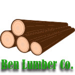 Ben Lumber Log Logo