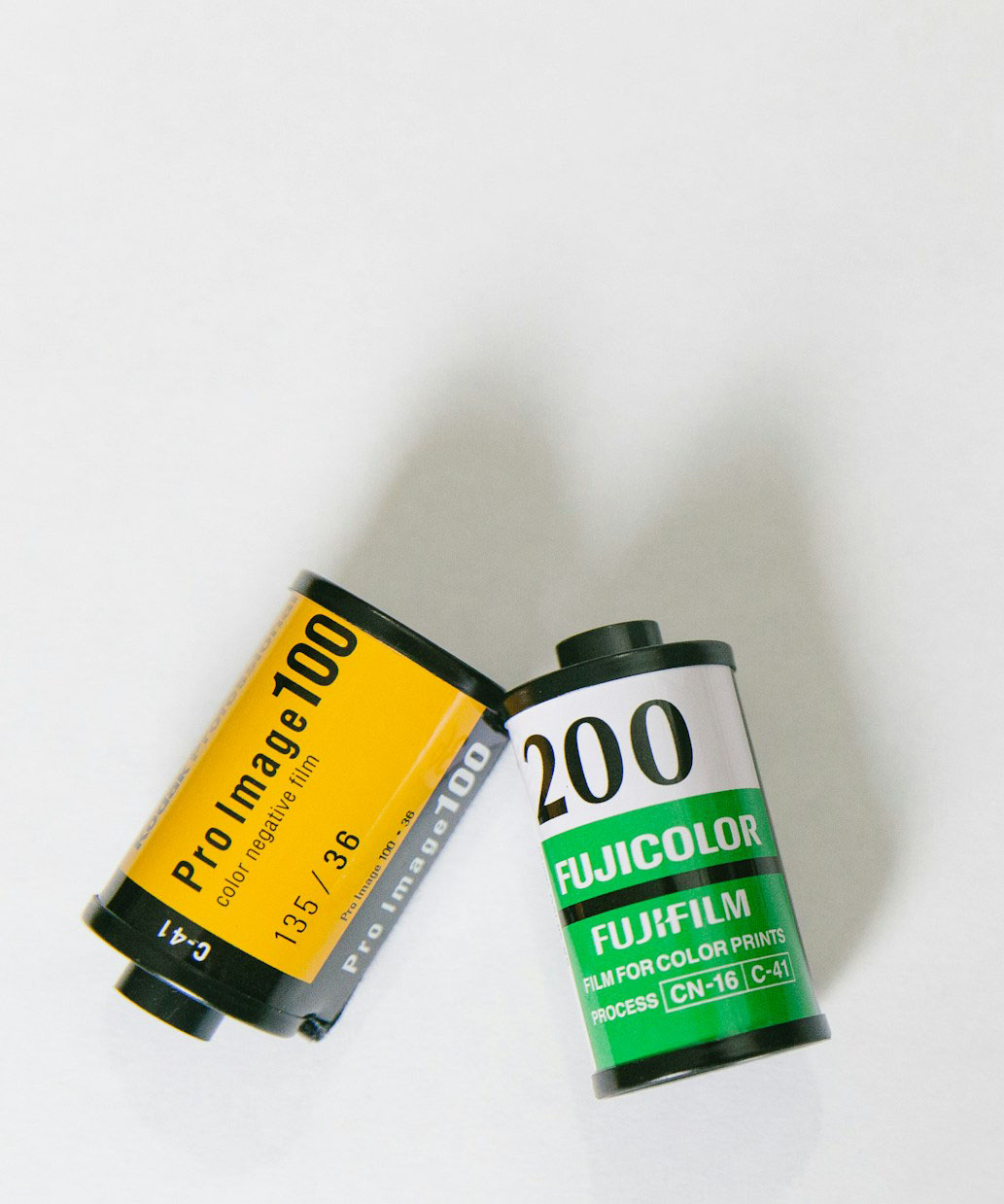 Two rolls of film